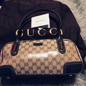 Gucci Crystal Princy Boston Bag
